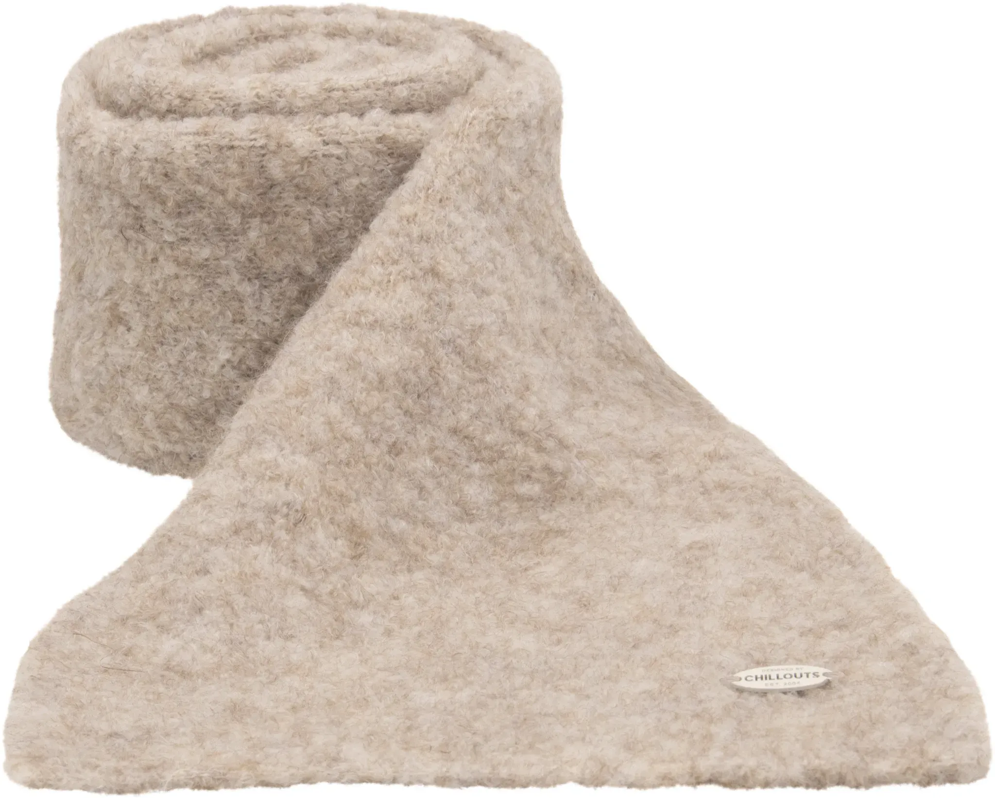 Strickschal CHILLOUTS "Graham Scarf" beige Damen Modetücher mit optimalem Tragekomfort