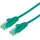 roline recycled material - Patchkabel Cat.6A UTP, grün, 0,3 m