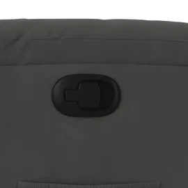 vidaXL Relaxsessel Dunkelgrau Mikrofasergewebe