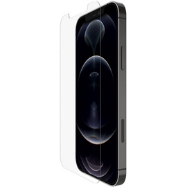 Belkin ScreenForce Tempered Glass Anti-Microbial Screen Protector für Apple iPhone 12 Pro Max (OVA023zz)