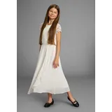 Kidsworld Jerseykleid in creme-weiß | Gr.: 152/158