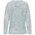 Buffalo V-Ausschnitt-Pullover blau-creme 40/42