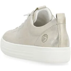 remonte Sneaker Damen Weite E Beige/Silber 36