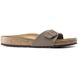 Birkenstock Madrid Birko-Flor Nubuk schmal mocca 42
