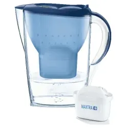 BRITA Wasserfilter Marella Cool 2,4 Liter 76634 , Farbe: blau, inkl. 1 Maxtra+ Filter