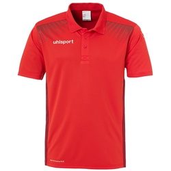 uhlsport GOAL Poloshirt Kinder rot/bordeaux 152