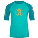 TROLLKIDS - Kid's Kvalvika T - Funktionsshirt Gr 128 türkis