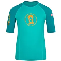 TROLLKIDS - Kid's Kvalvika T - Funktionsshirt Gr 128 türkis