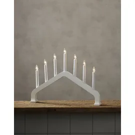 Star Trading Fensterleuchter House 230-21 weiß