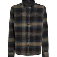 O'Neill Flannel Check Shirt Black Check Small - S