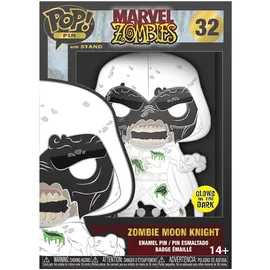 Funko - POP! Pin - Marvel: - Zombie Moon Knight (Glow)