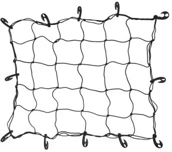 Universelles elastisches Befestigungsnetz für Gepäck, 70 cm × 55 cm