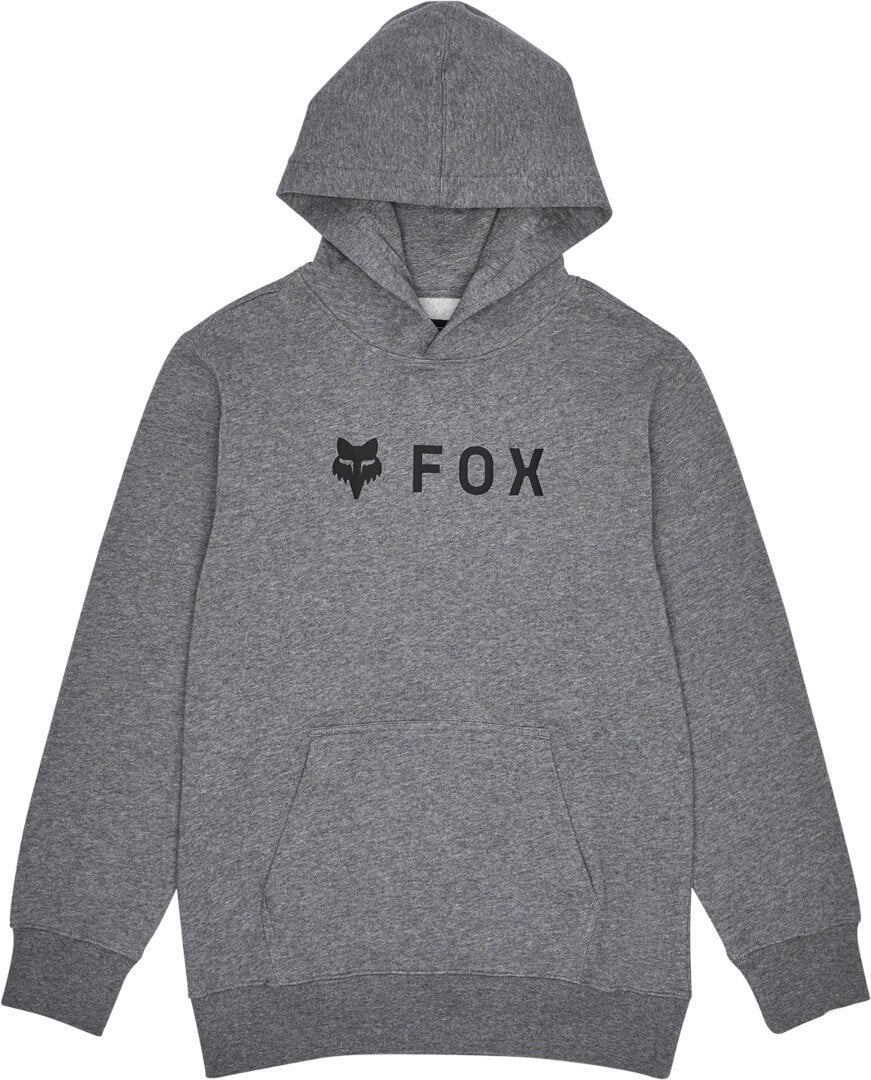 FOX Absolute Jeugd Hoodie, grijs, L