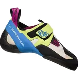 La Sportiva Skwama Woman apple green/cobalt blue 39