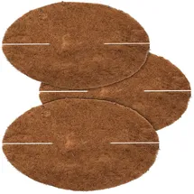 Royal Gardineer Frostschutz-Kokosmatte 38 cm 3er Set