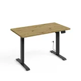 petits-meubles Schreibtisch Bimotion 1S Schwarz / Eiche