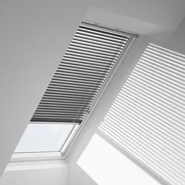 VELUX manuell PAL P06 7057SWL Silber,Schiene weiß