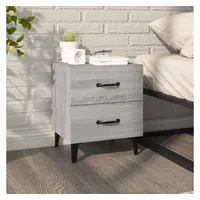VidaXL Nachttisch Grau Sonoma 40x35x47,5 cm
