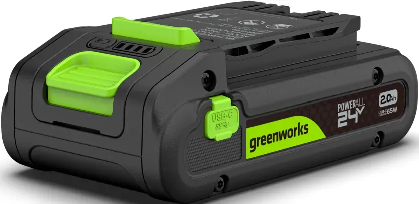 Greenworks POWERALL 24V USB-C Hochleistungsakku 2Ah