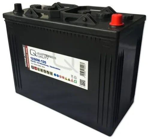 Q-Batteries 12SEM-135 12V 135Ah Semitraktionsbatterie