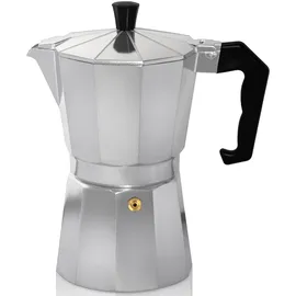 Krüger Espressokocher 1 Tasse Silber
