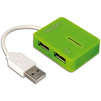 Logilink USB 2.0 Hub 480 Mbit/s Grün