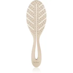So Eco Biodegradable Detangling Leaf Brush kompostierbare Bürste für feuchtes Haar 1 St.