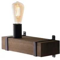 ECO-Light Wandleuchte »TEXAS«, Leuchtmittel E27 ohne Leuchtmittel, braun