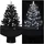 vidaXL Schneiender Weihnachtsbaum Schwarz 75 cm