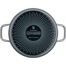WMF Fusiontec Essential Bratentopf mit Deckel, 24 cm, Calm Grey