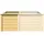 Weka Hochbeet Modular 69 x 67 x 69 cm Beige