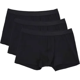 CALIDA Natural Benefit Boxershorts schwarz M 3er Pack