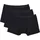 CALIDA Natural Benefit Boxershorts schwarz M 3er Pack