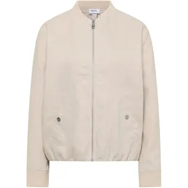 Cecil Blouson aus Leinen mit Zipper - beige L