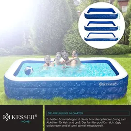 Kesser Aufblasbarer Pool 240 x 142 x 56 cm blau