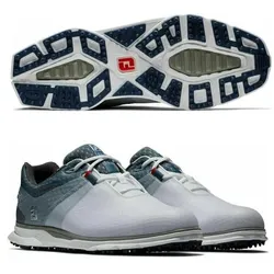Footjoy Pro SL Sport Herren Golfschuh weiss/petrol