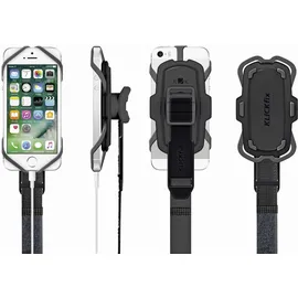 KLICKfix Phonepad Loop Smartphone Halterung grau/schwarz