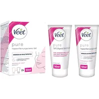 Veet Haarentfernungs-Creme Set für das Gesicht 2 x 50ml