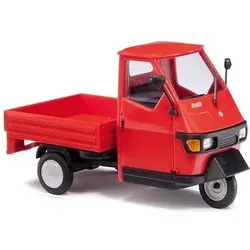 SPUR 0 Piaggio Ape 50, Rot M 1:43