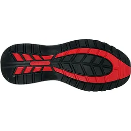 LAHTI PRO Leder/Oxford Schuhe Schwarz-Rot, Sb, "46", Ce, Lahti - Schwarz/Rot - 46