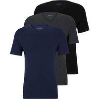 HUGO BOSS BOSS Hugo Herren T-Shirt Vn 3p Co T-Shirt, Hellblau, S