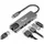 Equip 133489 USB-C 5-in-1-Multifunktionsadapter, HDMI , Gigabit LAN, USB 3.2 GEN1, 100W USB PD