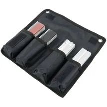 BROCKHAUS HEUER Heuer Schutzbacken Set, 4 Stück, mit Spezialmagneten für Schraubstock 120 mm