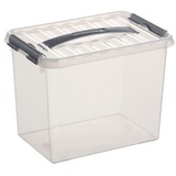 Sunware Aufbewahrungsbox 78400609, Transparent Kunststoff, A5, 31 x 20 x 22cm