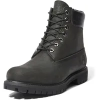Timberland Herren Premium 6 Inch Nubuck Black Black Stiefel 43 EU - 43 EU