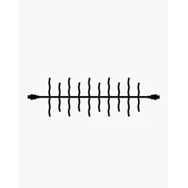 Sirius Top-Line Cluster Erweiterung 200 LED warmweiß 3 m schwarz - Schwarz