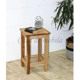 CASA Massivholz Beistellhocker Hocker 32x55x32cm Anton Kernbuche massiv Natur geölt