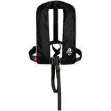 12skipper Automatik-Rettungsweste 165N mit Harness, Schwimmweste, Schwarz