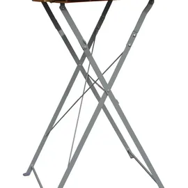 Mojawo Biergarten Klapptisch Ø 80 x 110 cm Braun