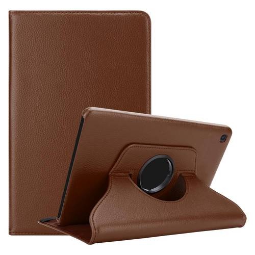 Cadorabo Hülle für Samsung Galaxy Tab S5e (10.5 Zoll) Tablet Schutz Hülle in Braun Schutzhülle Etui Case Tasche Cover